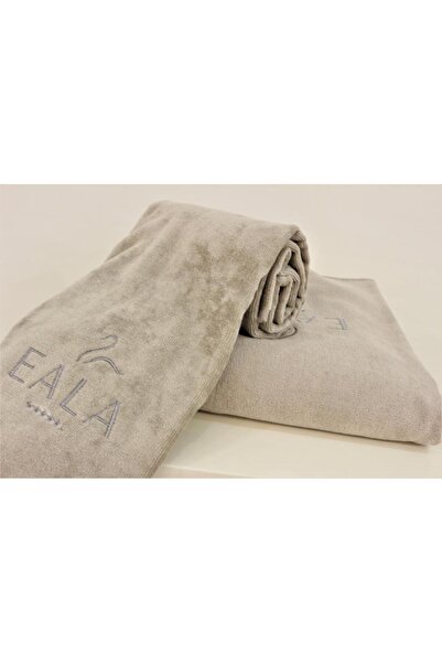 Ender Home Кадифений набір рушників з вишивкою Eala, 2 шт.