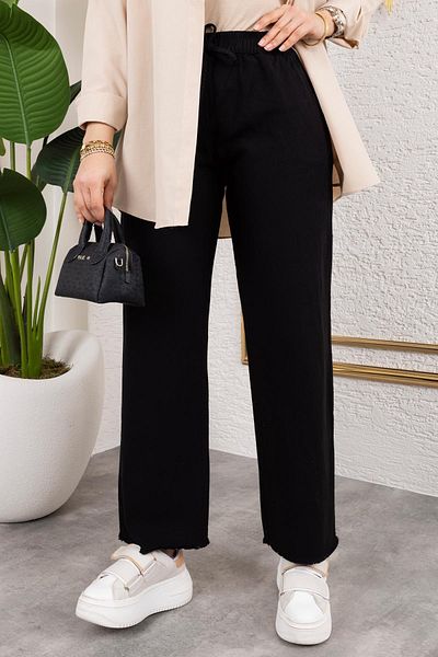 Tesettür Diyarı Women's Gabardine Fabric Pipe Leg Trousers
