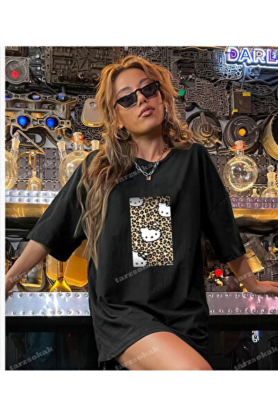 Tarzsokak Леопардов принт Hello World