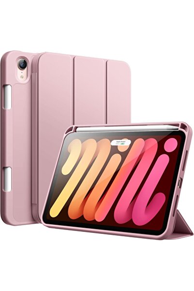 Fogy Apple iPad mini A17 Pro 2024 Model 7. Nesil Uyumlu Case Kalem Bölmeli TP...