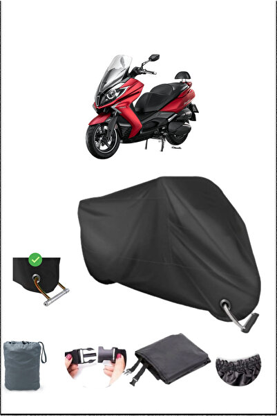 Breen قماش القنب الأسود Kymco Downtown250ı ذو القفل المتين المتوافق مع المقاو...