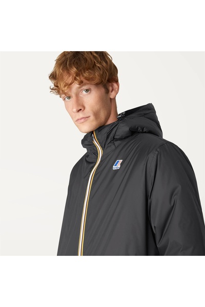 K-Way Black jacket K-Way Le Vrai 3.0 Claude Orsetto