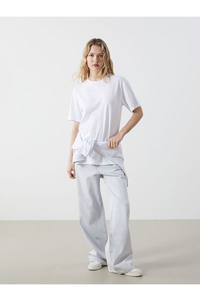 LC Waikiki Tricou pentru damă cu gât crew