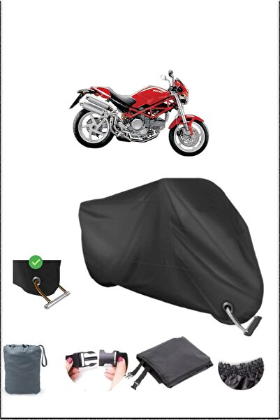 Breen DUCATI S2R800 قفل متين متوافق مع دراجة نارية مقاومة للماء BRANDASI-BLACK