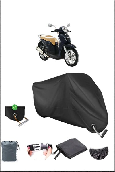 Breen قماش القنب للدراجات النارية المقاوم للماء متوافق مع قفل متين Aprilia Sc...
