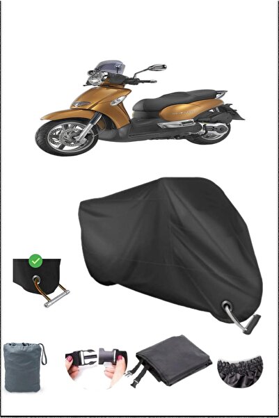 Breen قماش القنب للدراجات النارية المقاوم للماء متوافق مع قفل متين Aprilia Sc...