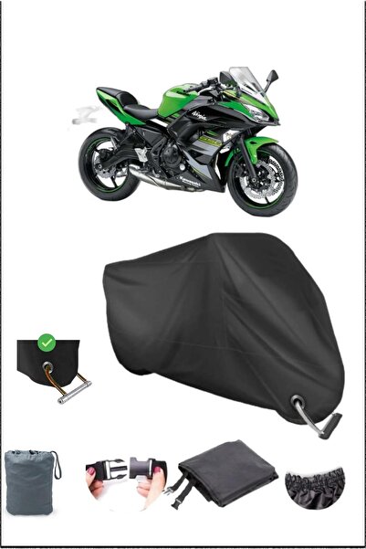 Breen أسود Kawasaki Ninja650krtedıtıon قفل متين متوافق مع القماش المشمع للدرا...