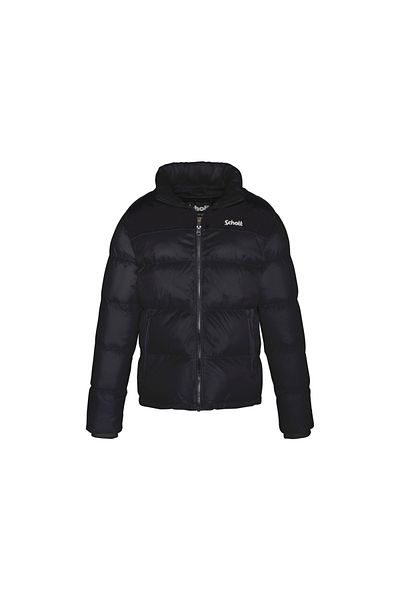 SCHOTT Ανδρικό μαύρο σακάκι Schott Blouson Empiecement Et Broderie -M