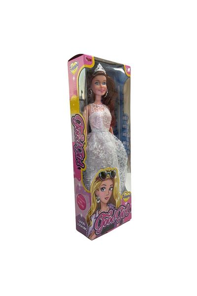 Vardem Wedding Dress Crowned Doll
