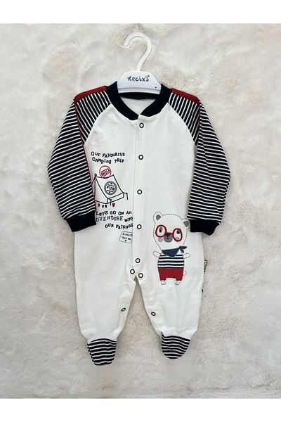 Necix's Camp Bear Soft Jumpsuit