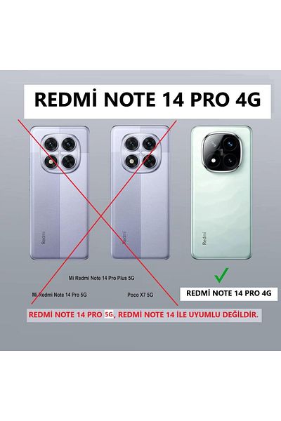 UnDePlus حافظة لهاتف Xiaomi Redmi Note 14 Pro 4G من السيليكون الكربوني