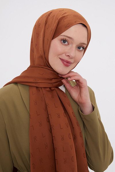 Levidor Tile Lvd Printed Jacquard Shawl