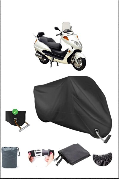 Breen بلاك آسيا آسيا As150t1 قماش مشمع متين للدراجات النارية متوافق مع القفل ...