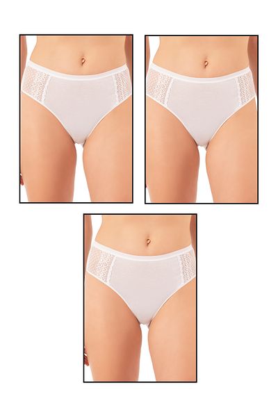 ÖZKAN underwear Özkan 25592 Pachet de 3 chiloți Bato, flexibili, confortabili, din bumbac, pentru femei