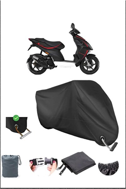 Breen قماش القنب الأسود Piaggio Nrgpower50 المتين المتوافق مع القماش المشمع ا...