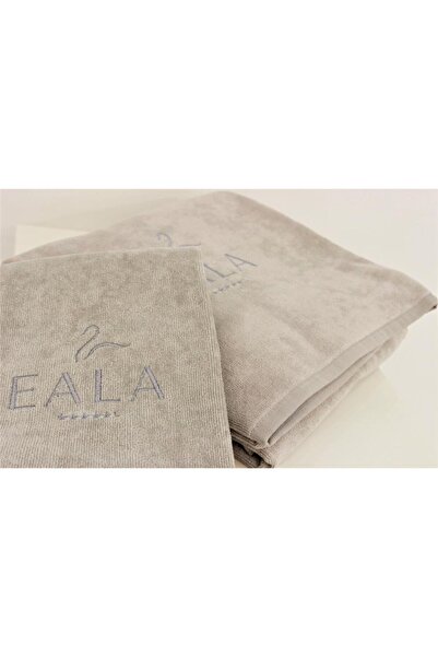 Ender Home Кадифений набір рушників з вишивкою Eala, 2 шт.