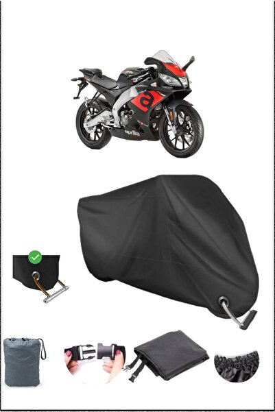 Breen قماش Aprılıa Rs125 الأسود المتين المتوافق مع القماش المشمع المقاوم للماء للدراجات النارية