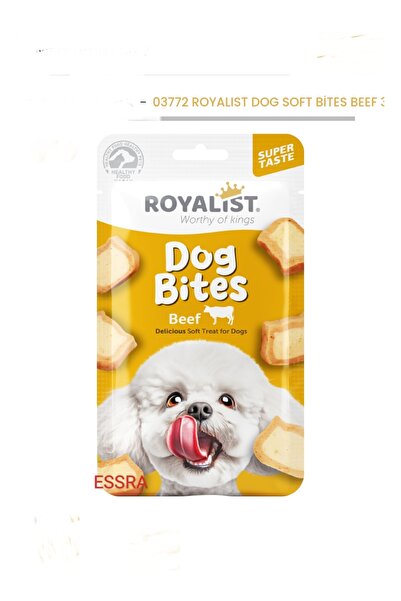 Dog bites beef (3 aydan itibaren tüm ırklar için dana etli yumuşak kıvamlı ödül maması 35 Gr)