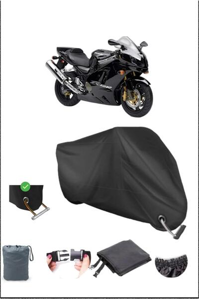 Breen Black Kawasakı Zx-12R Durable Lock Compatible Waterproof Motorcycle Tar...