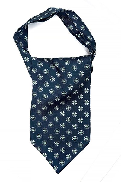 La Pescara Ανδρικό κασκόλ με πράσινο σχέδιο πουά K420