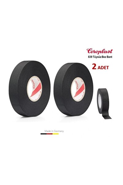 Genel Markalar 2 Adet Coroplast Tüysüz Bez Bant 19mm X 15 Metre Ref:839
