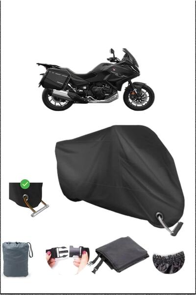 Breen Black Honda Nt1100 Durable Lock Compatible Waterproof Motorcycle Tarpaulin