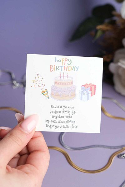 Jack Ferrero Dear Mother - Friend Birthday Bracelet - Paper No Throw Steel Color