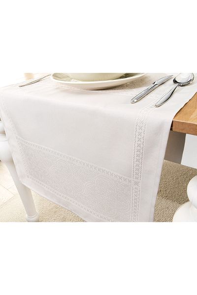 Madame Coco Light GrAy Moroccon Runner - 45x160 Cm