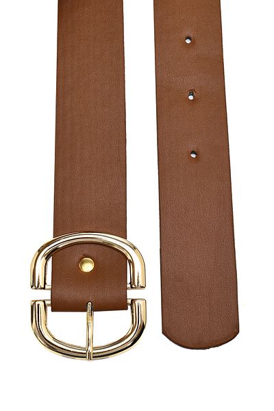 Paçuli Moda Women's Belt with D Buckle