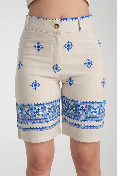 Rodi Pantaloni scurți de in pentru femei 8228