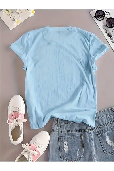 uyguntarz Unisex tričko Smile Printed Design