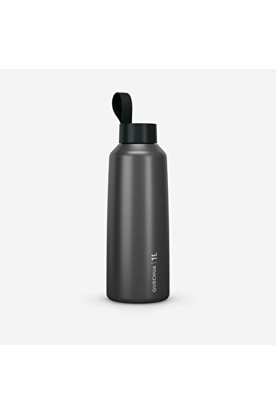 Decathlon Stainless Steel Flask - 1 L - Gray - 100