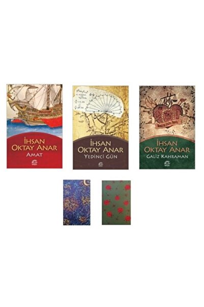 İletişim Yayınları Amat - Yedinci Gün - Galiz Kahraman - 2 Adet Not Defteri H...