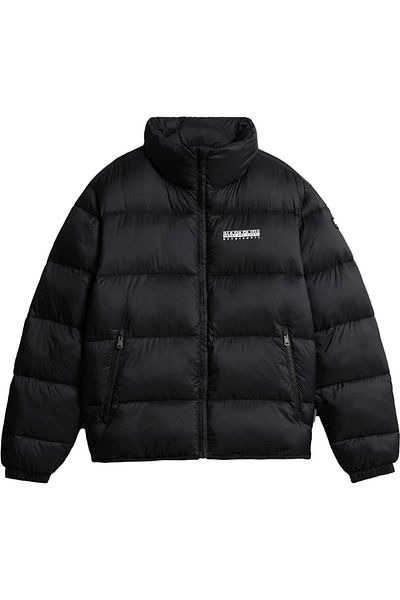 Napapijri Geacă neagră pentru bărbați Napapijri A-Suomi 3 Black 041