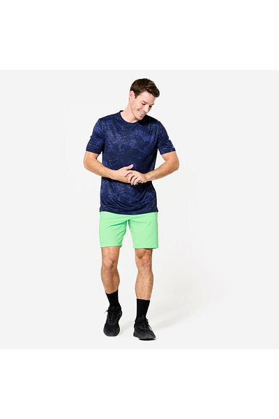 Decathlon Αθλητικό Σορτς - Τσέπη με φερμουάρ - Πράσινο νέον