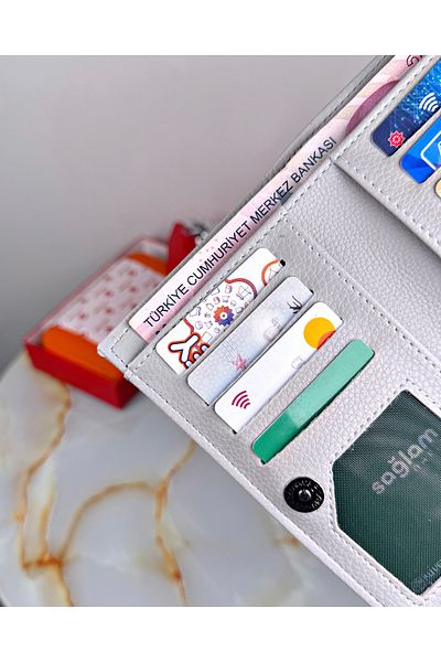 patideri Women's Soft Leather Hand Wallet