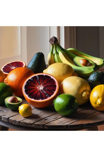 Anamurdan LUX PAKET 2 KG MUZ 2 KG AVOKADO 1 KG LİMON 2 KG KAN PORTAKALI