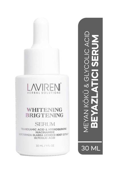Laviren Beyazlatıcı & Aydınlatıcı & Renk Eşitleyici Serum Tranexamic Acid 30 ml
