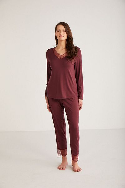 Penyemood Set pijamale cu textura moale-9533_1