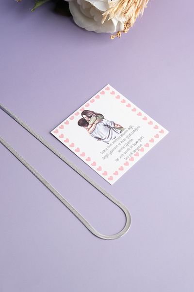 Jack Ferrero LovėLï Friend - Birthdaybrother - Father - Not Written Paper Steel̇K Colorful Throwback Necklace
