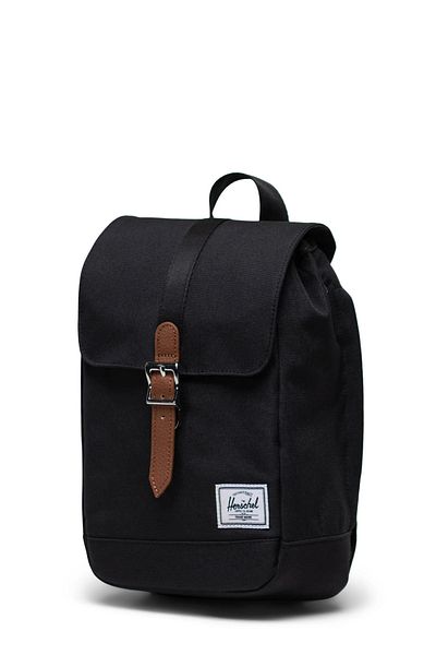 Herschel Supply Co. Čierny ruksak s priečnym popruhom Herschel Retreat™ Sling Bag Black