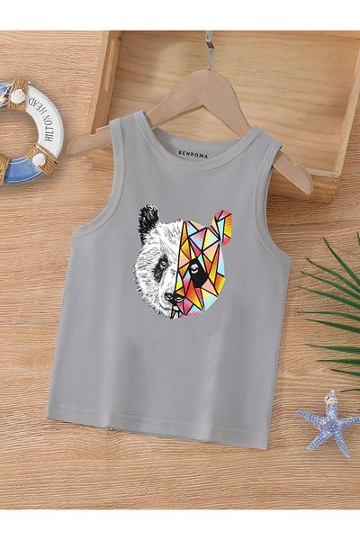 BENROMA 1 tricou este un cadou pentru achiziții de 6 și mai sus în coș - Tricou fără mâneci pentru copii cu imprimeu cu personaje de desene animate