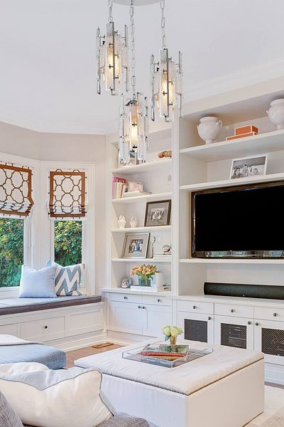 AG LightDesign White Triple Triple Glass Pendant Lamp Chandelier Bedroom Living Room Kitchen Corridor Lamp