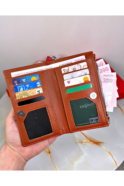 patideri Women's Soft Leather Hand Wallet