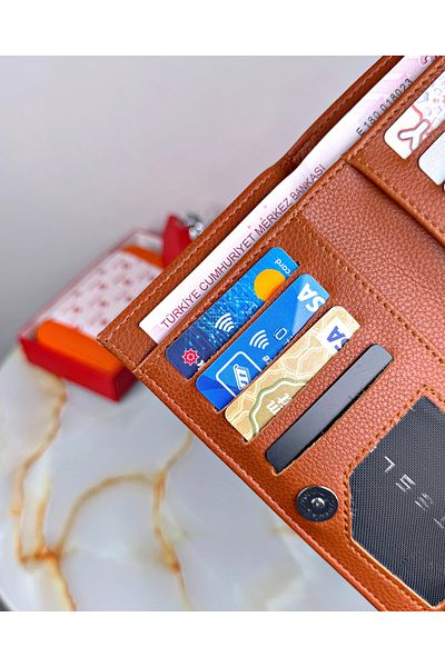 patideri Women's Soft Leather Hand Wallet
