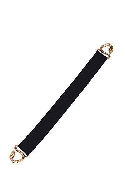 Paçuli Moda Women's Belt with Snake Snap Buckle