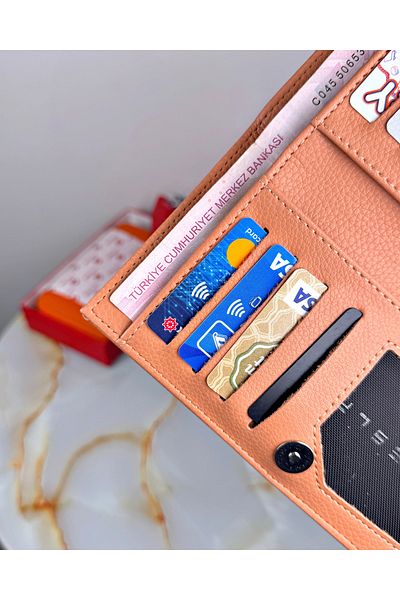 patideri Women's Soft Leather Hand Wallet