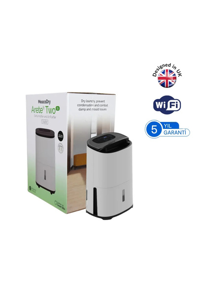 Meaco MeacoDry Arete® Two 12L Nem Alma ve Hava Temizleme Cihazı