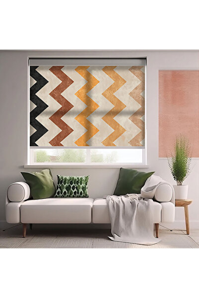 AD Home Κουρτίνες με στάμπες Color Transitions - Κουρτίνα για Σαλόνι, Κουζίνα...