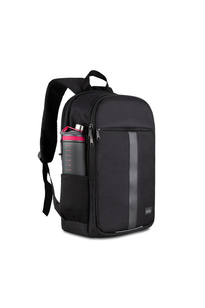 Mila Classone 15.6 Inch Mila Series W600 - Reflective Lenovo,Hp,Macbook,Macair Laptop Backpack - Black